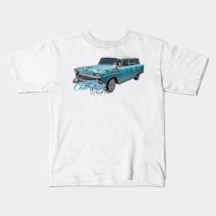 1955 Chevrolet BelAir Station Wagon Kids T-Shirt